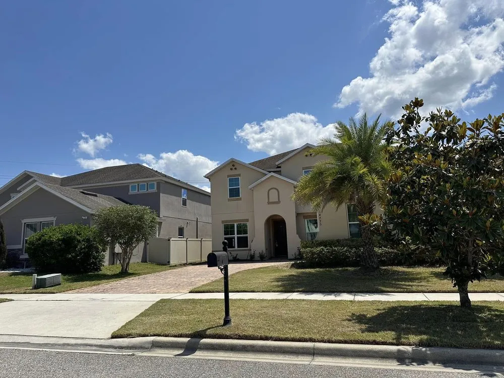 Professional landscape installation in Ocoee, FL by Aguilar's Landscaping