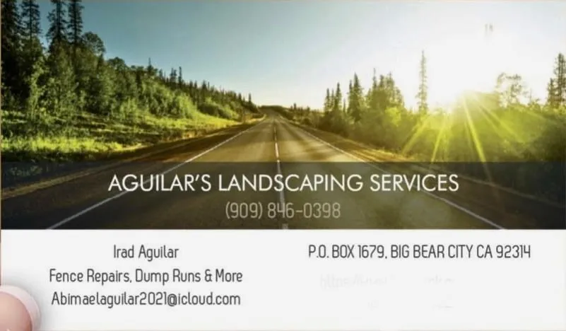Trusted residential landscaping in Big Bear, CA - Aguilar’s Landscaping Services