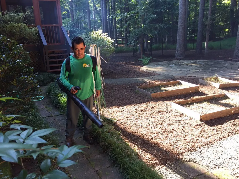 Local garden landscaping in Durham, NC - Aguilar's Lawn & Landscape