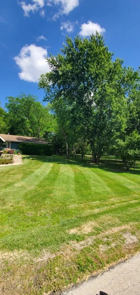 Custom lawn mowing service in Rochelle, IL - Aguilera Lawn Care Services