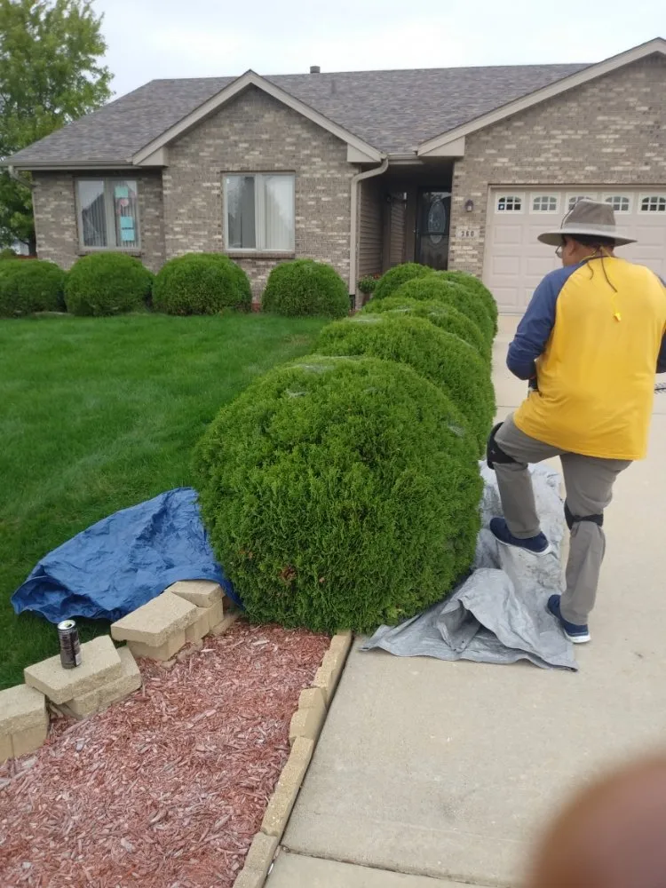 Trusted garden landscaping in Rochelle, IL by Aguilera Lawn Care Services