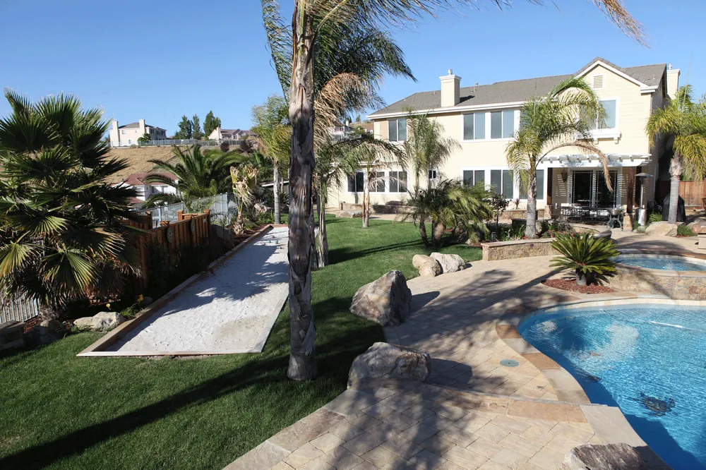 Custom residential landscaping in Santa Clara, CA by Aguirre & Associates Landscaping