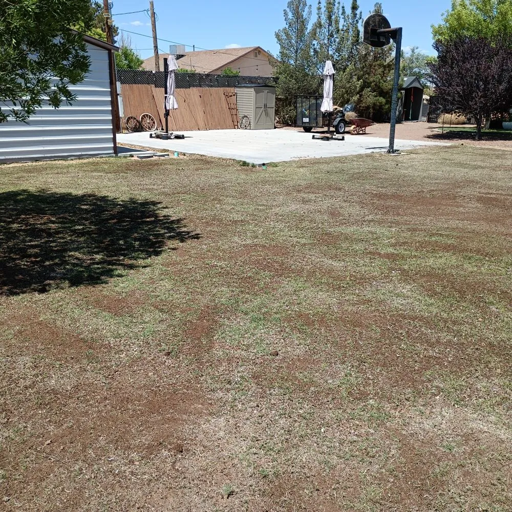 Local landscape installation with custom design in El Paso, TX by Aguirre Lawn Service & Maintenance