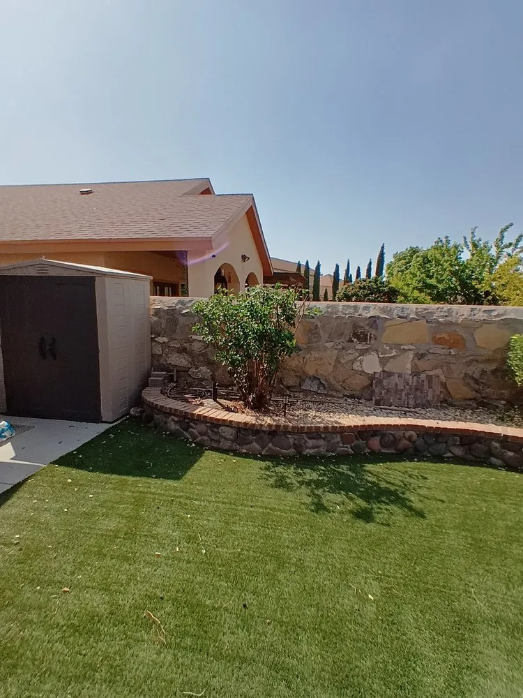 Trusted landscape design for residential properties across El Paso, TX - Aguirre Lawn Service & Maintenance