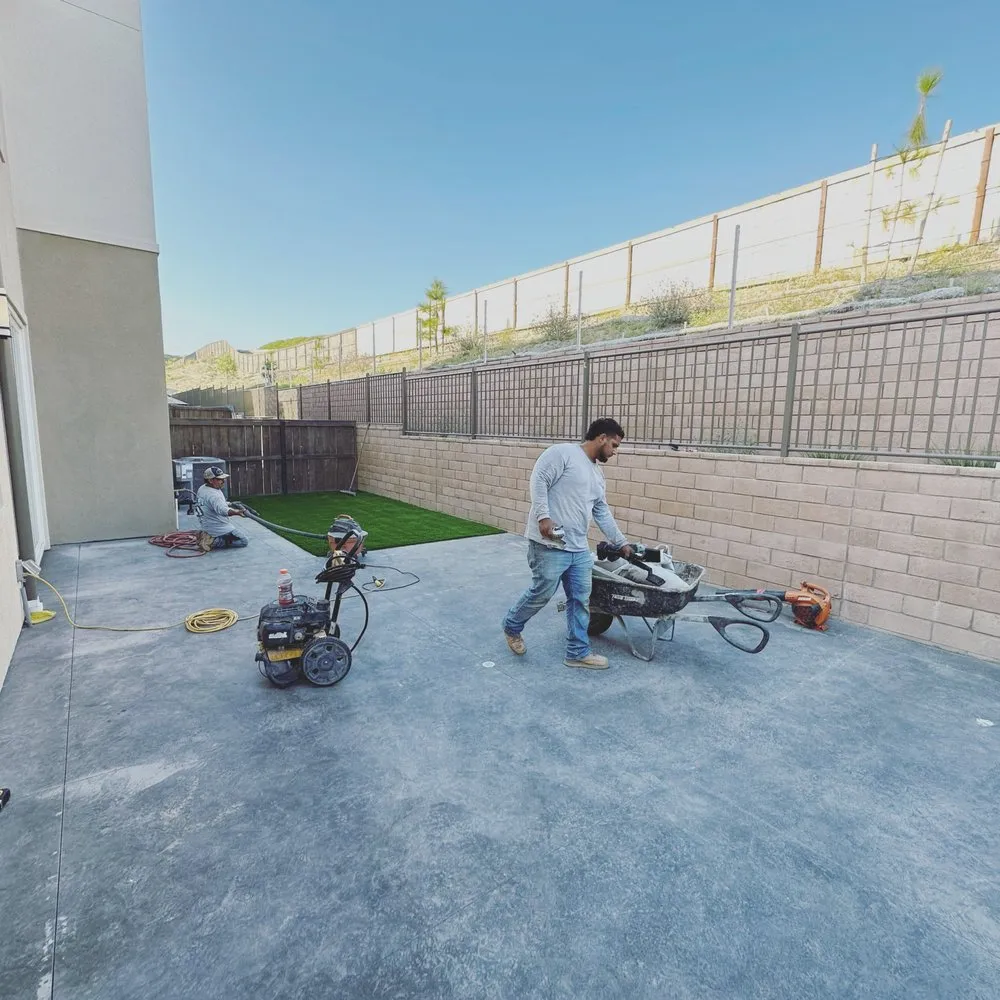 Affordable outdoor landscaping in San Diego, CA by Agui's Concrete