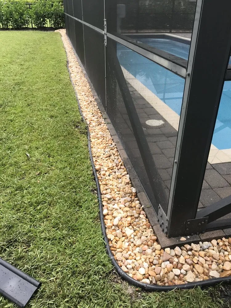 Custom garden landscaping in Stuart, FL by Agustin Landscape