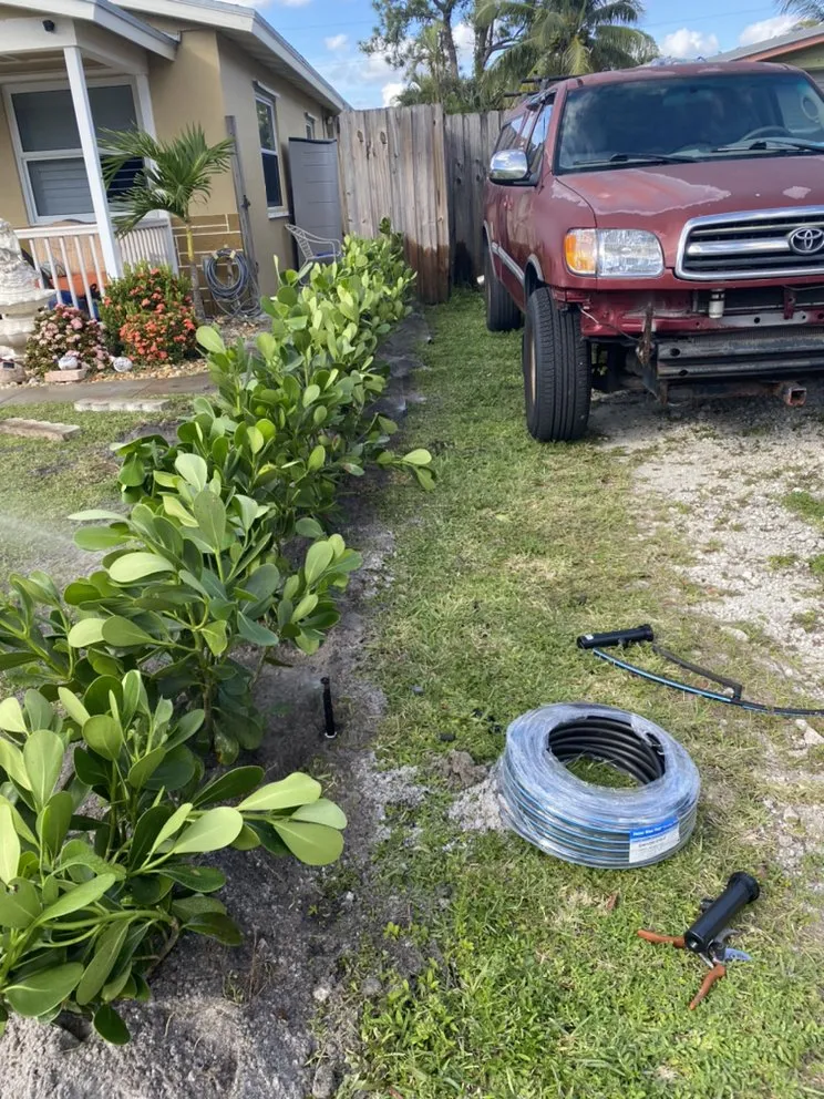 Custom residential landscaping in Stuart, FL by Agustin Landscape