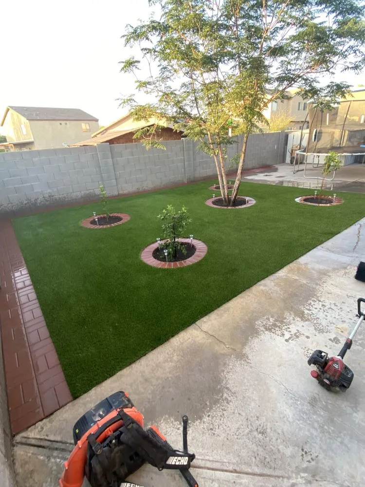 Custom yard maintenance in Glendale, AZ by Agustín Flores