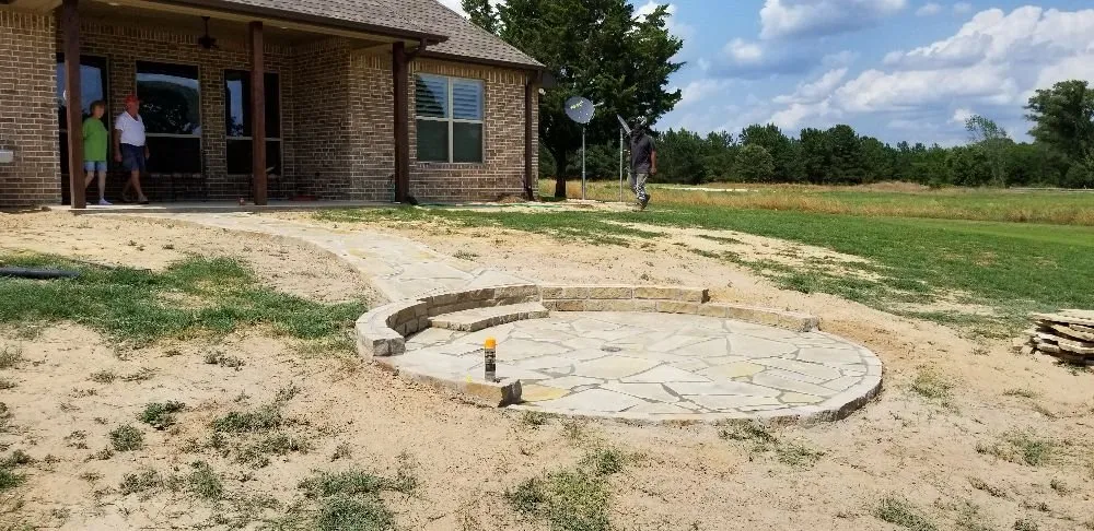 Expert landscape installation for beautiful yards in Tyler, TX by A&H Landscapes