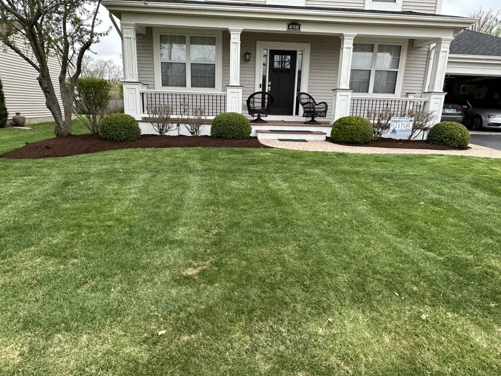 Local landscape installation for homes in Ingleside, IL by AH Landscaping