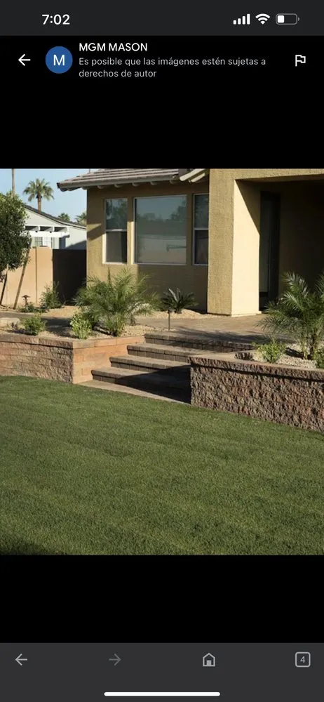 Professional outdoor landscaping in Phoenix, AZ - A.H. Landscaping