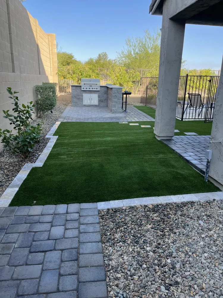 Reliable yard cleanup service in Phoenix, AZ by A.H. Landscaping