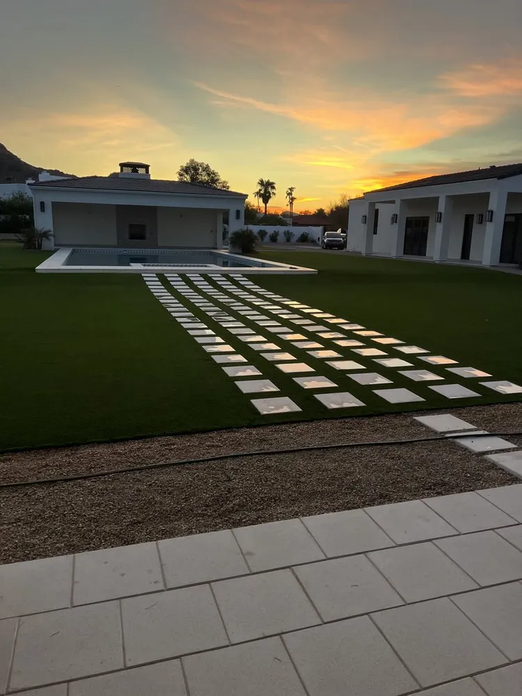 Local lawn care service for residential properties in Phoenix, AZ by A.H. Landscaping