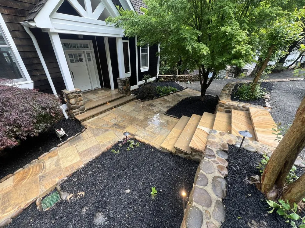 Professional landscaping services in Ellijay, GA by Aha Outdoor Creations