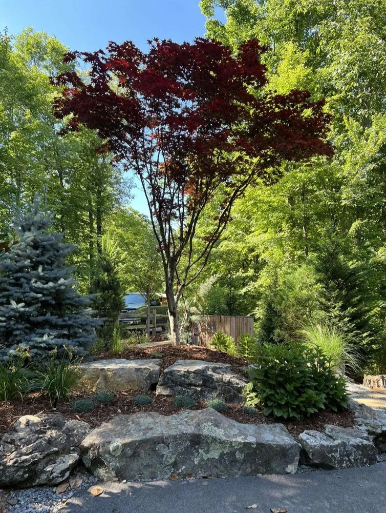 Affordable garden landscaping with custom design across Ellijay, GA - Aha Outdoor Creations