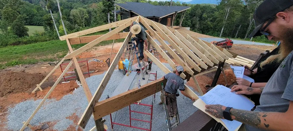 Professional residential landscaping for year-round maintenance in Ellijay, GA by Aha Outdoor Creations