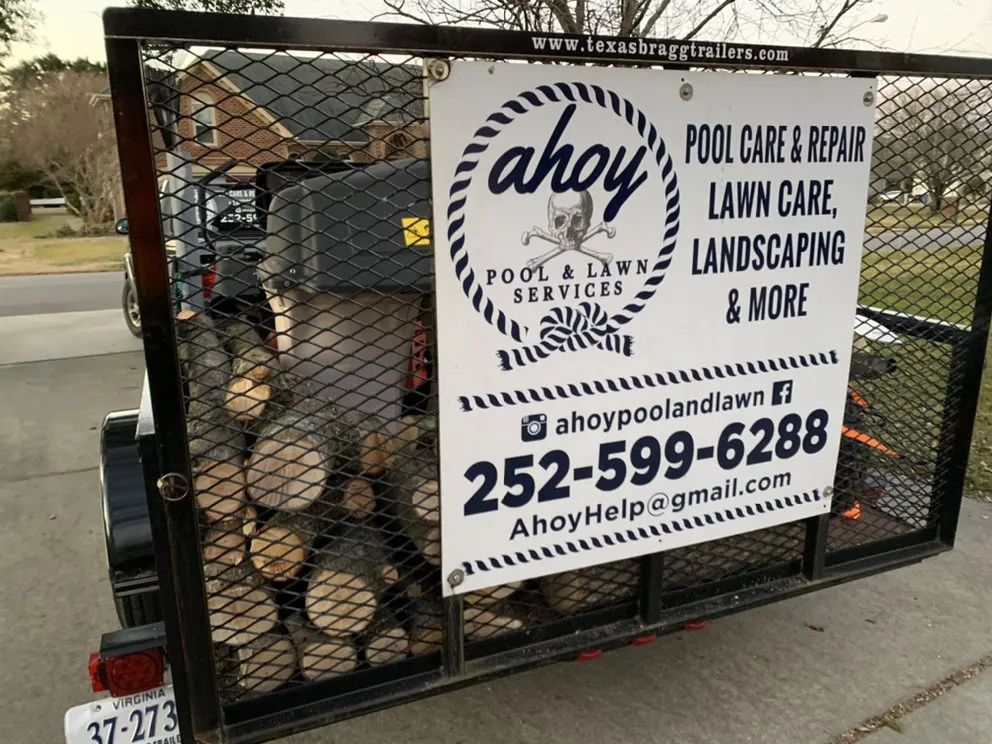 Affordable lawn mowing service in Suffolk, VA by Ahoy Pools