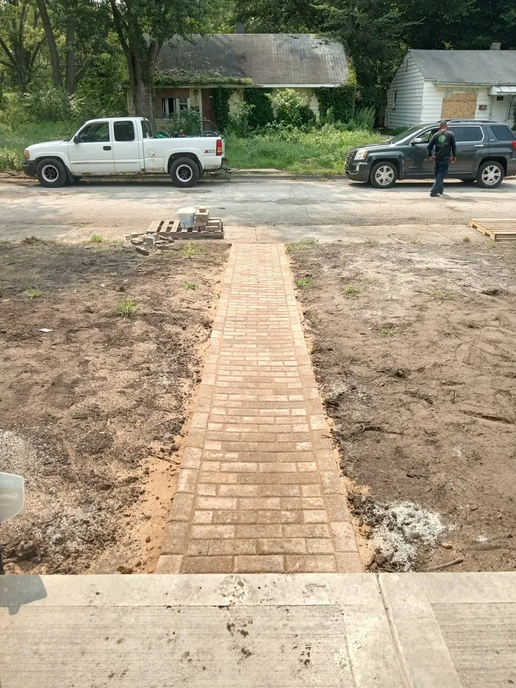 Affordable yard cleanup service with custom design in Gary, IN by A&I Landscape Services