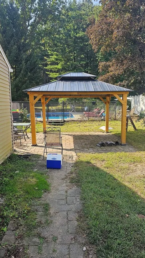 Professional yard cleanup service in Ludlow, MA by A.i.A Property Maintenance