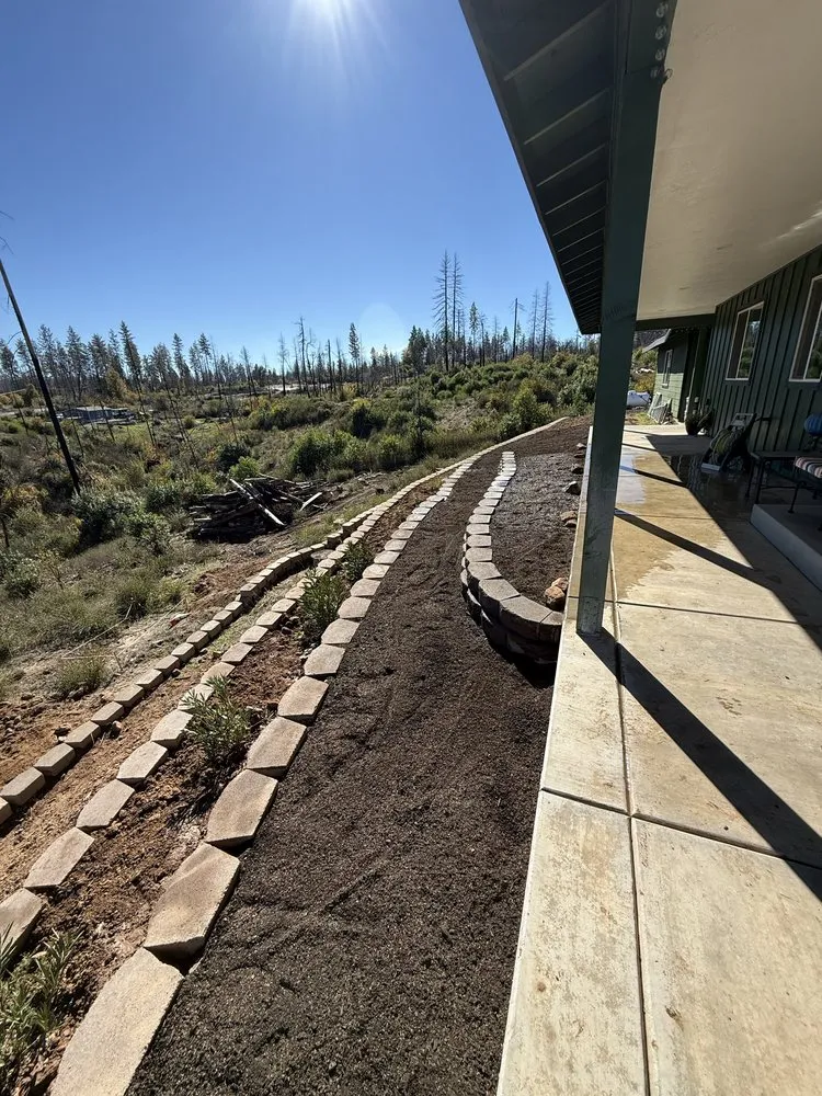 Local landscape installation for homes across Oroville, CA - AIM Excavation