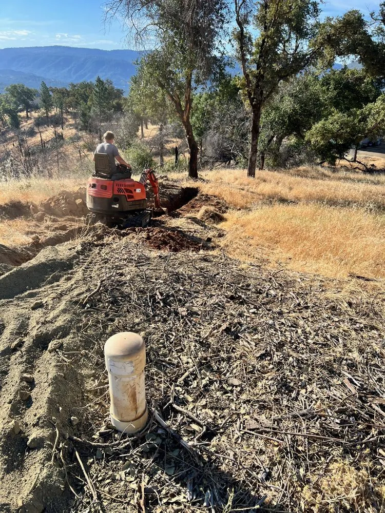 Local landscape installation in Oroville, CA - AIM Excavation