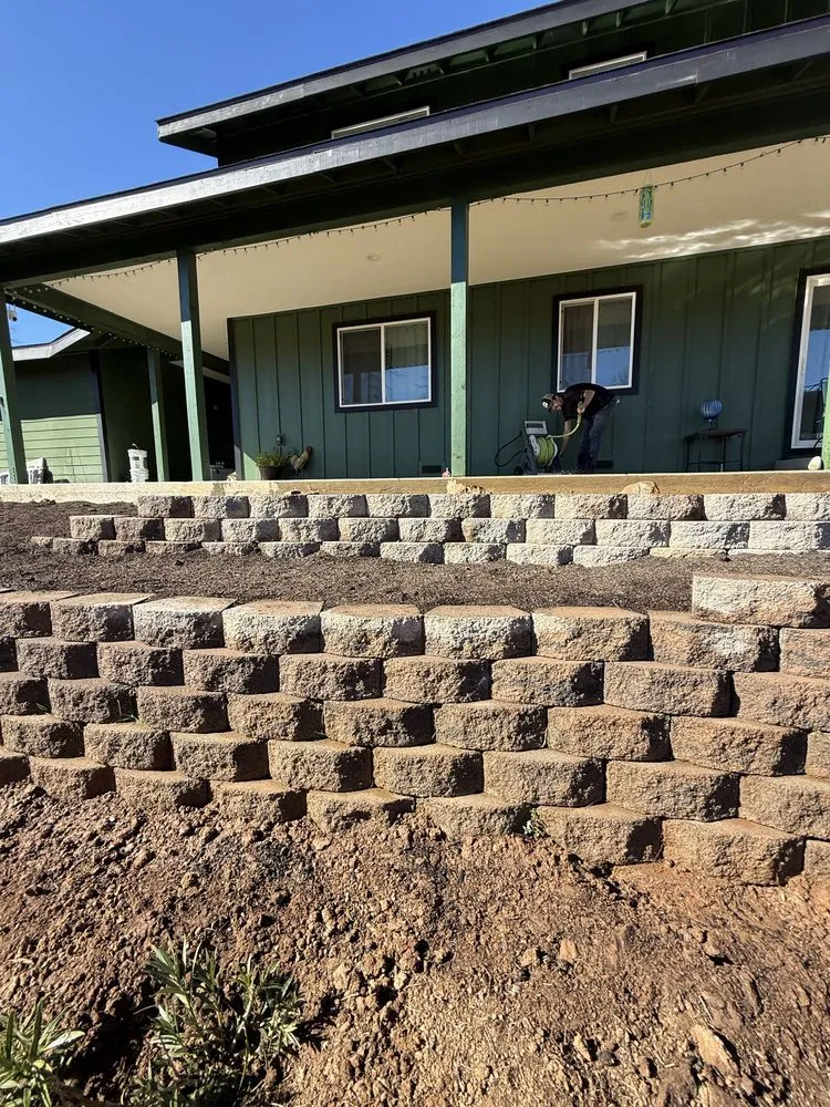 Professional yard maintenance for beautiful yards in Oroville, CA by AIM Excavation