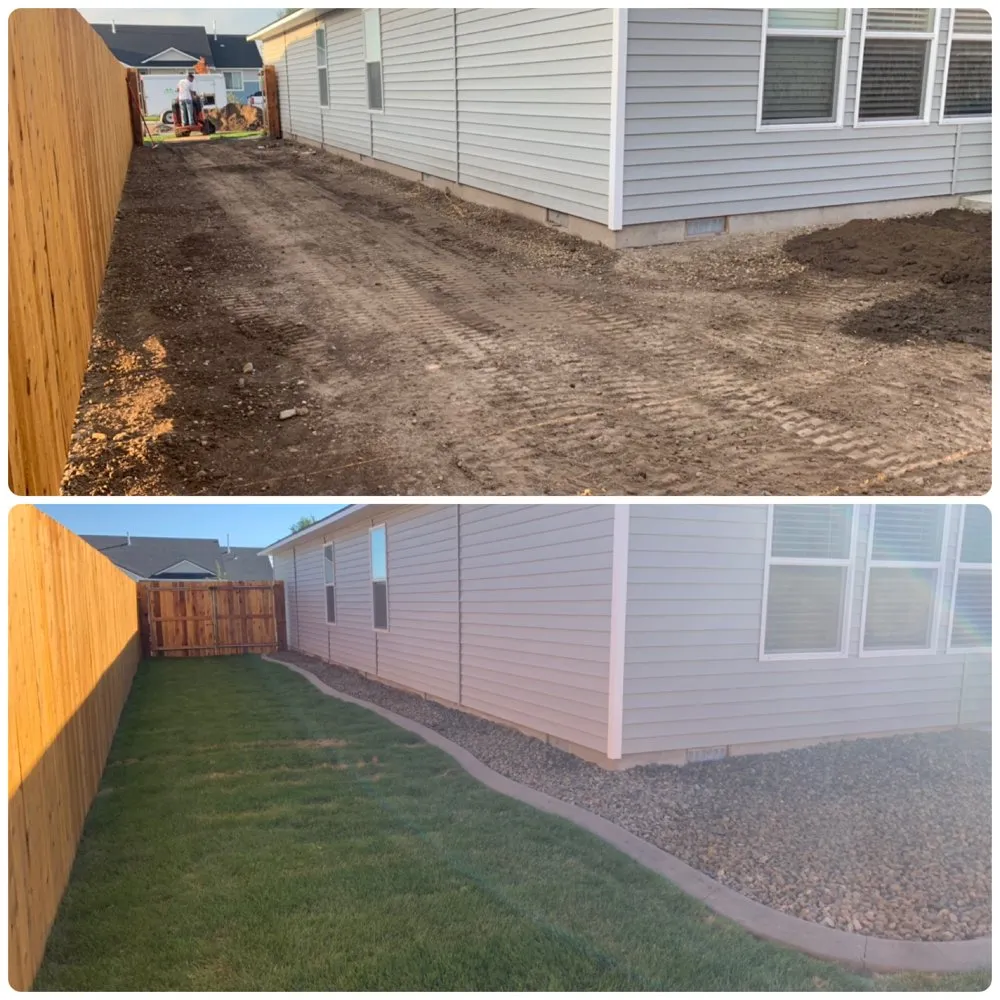 Custom yard maintenance with custom design across Kuna, ID - Aim High Lawn and Landscape