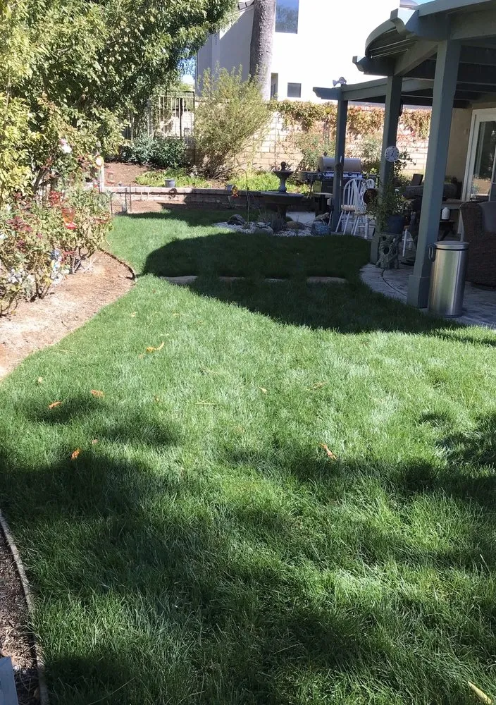Reliable lawn mowing service for homes in Canyon Country, CA by AIM Landscape & Irrigation