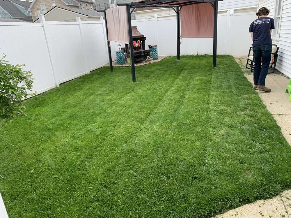 Local landscape installation in Hales Corners, WI - AIM Lawncare