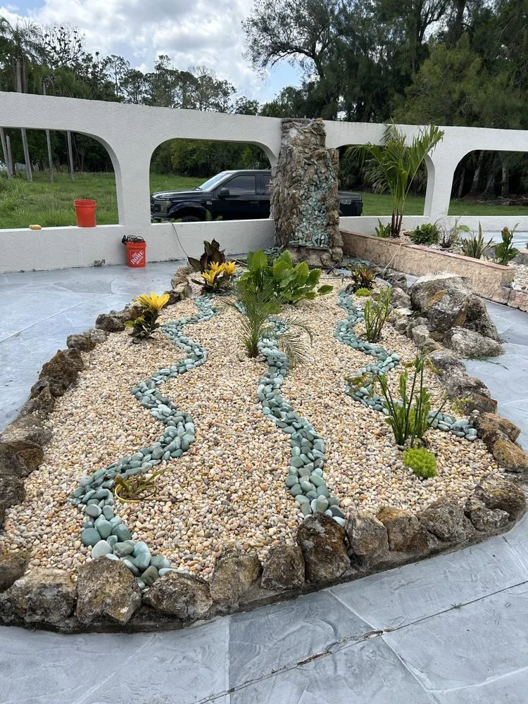 Local landscape installation in Naples, FL - Aim To Please Landscapes