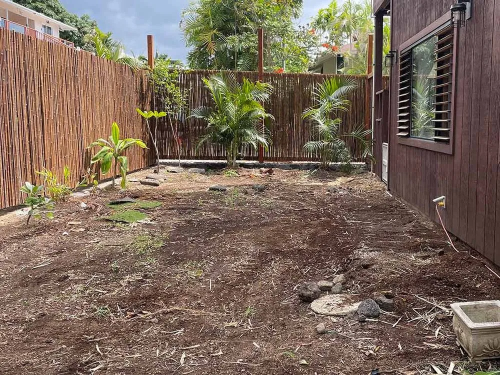 Custom outdoor landscaping for outdoor upgrades in Kailua-Kona, HI by Aina Landscaping
