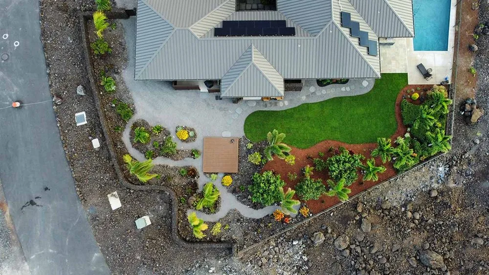 Expert landscape design for homes in Kailua-Kona, HI by Aina Landscaping
