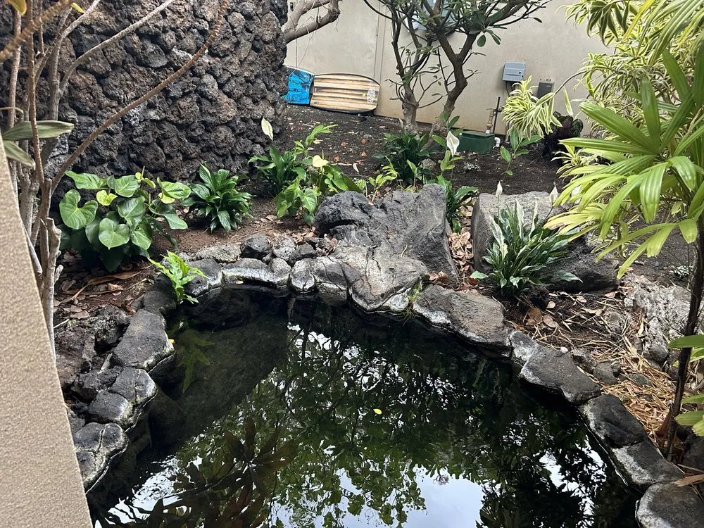 Professional yard maintenance for residential properties in Puako, HI by Aina Terra Permascapes