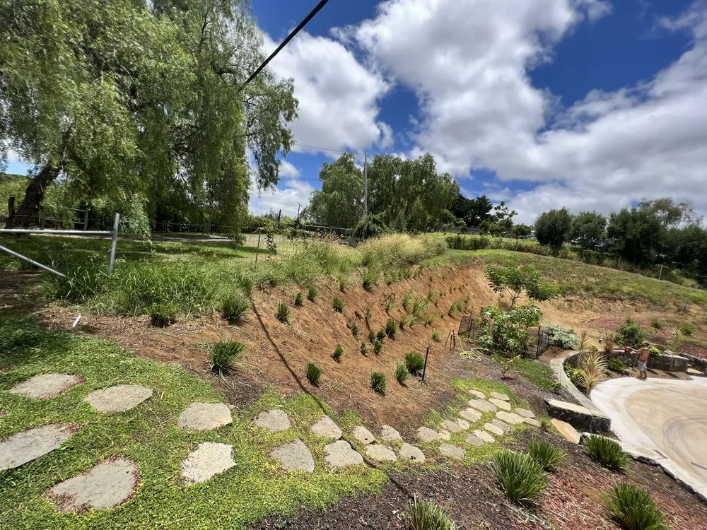 Expert landscape installation in Puako, HI by Aina Terra Permascapes