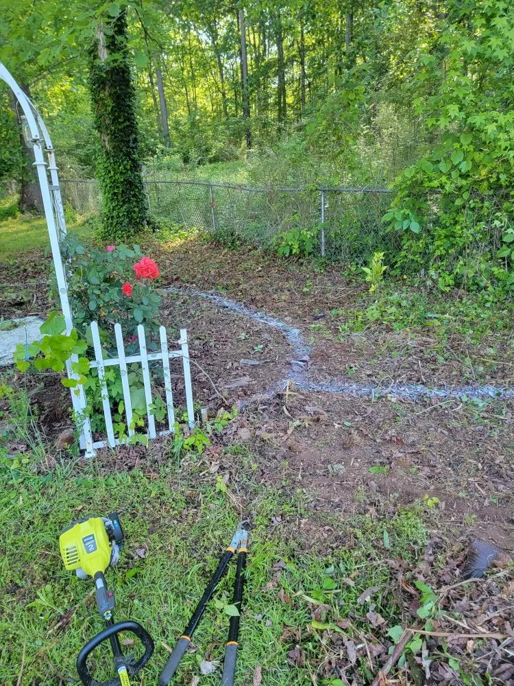 Expert yard maintenance with custom design in Newnan, GA by Airtight Handyman Services