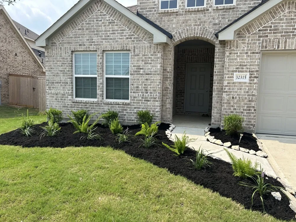 Professional garden landscaping for outdoor upgrades in Houston, TX by Aisling Prime Landscaping & Design