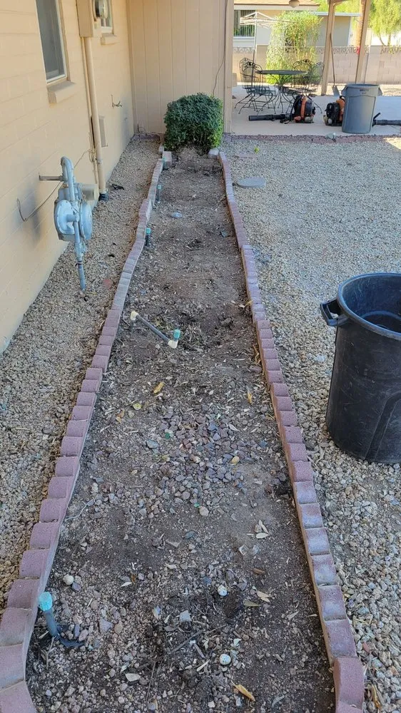 Local lawn mowing service for residential properties in El Mirage, AZ by Aispuros Landscape