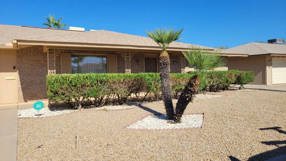 Custom residential landscaping in El Mirage, AZ by Aispuros Landscape