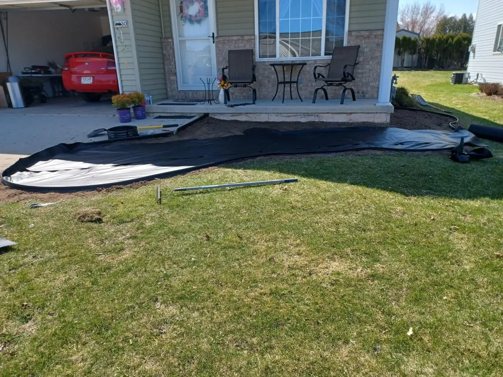 Professional yard cleanup service for year-round maintenance across Manitowoc, WI - A.J- Ingersoll services