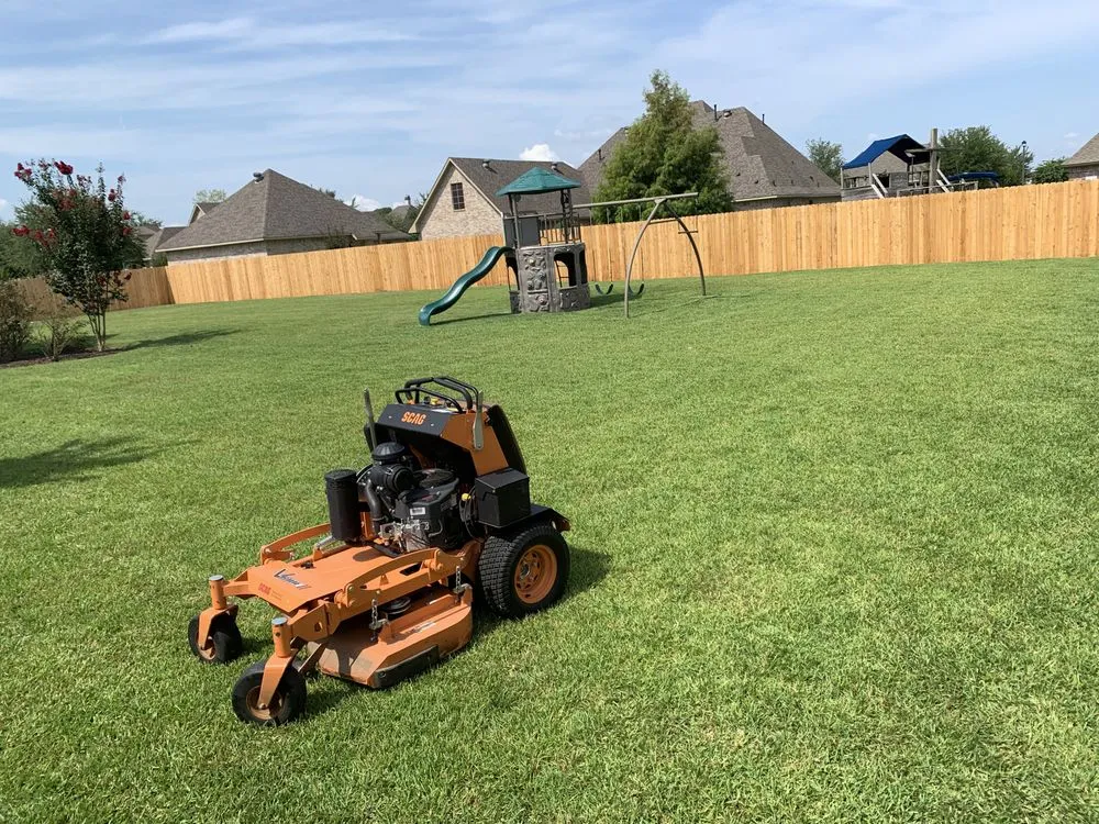 Custom lawn mowing service in Bossier City, LA by A&J Advanced Lawn Care Services