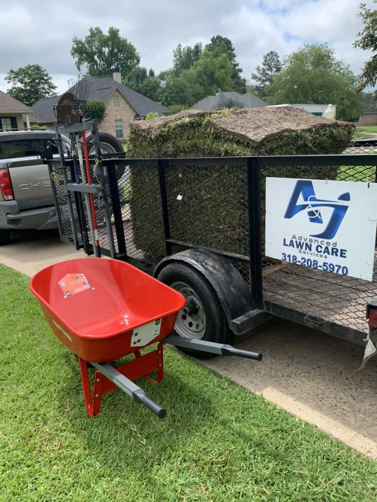 Affordable yard cleanup service for homes in Bossier City, LA by A&J Advanced Lawn Care Services