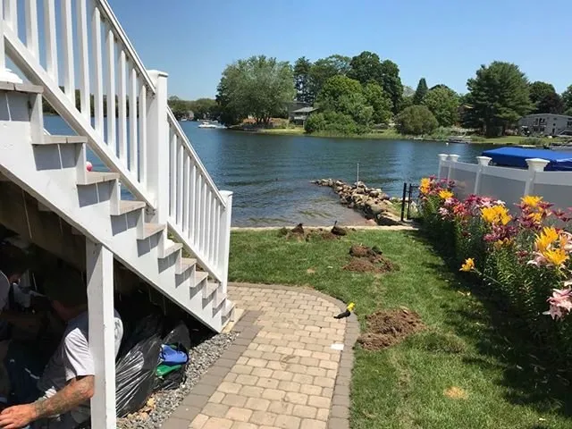 Reliable outdoor landscaping with custom design in Marlborough, MA by AJ Antico