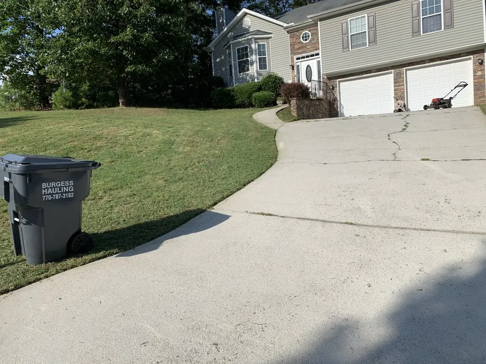 Custom landscape installation in Conyers, GA by A&J Clean Cut Lawn Care