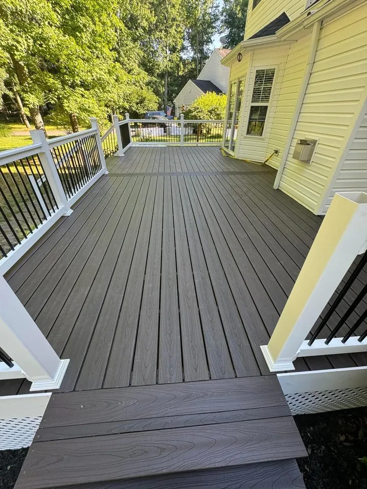 Affordable yard maintenance for homes in Elkridge, MD by AJ Concrete Contractor