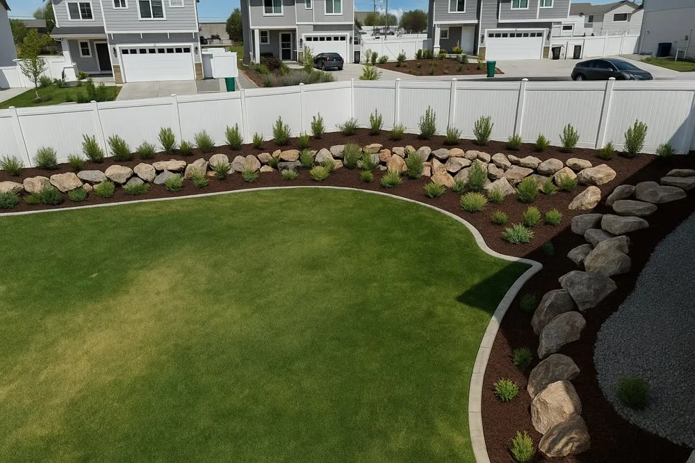 Reliable garden landscaping for outdoor upgrades in Layton, UT by AJ Construction