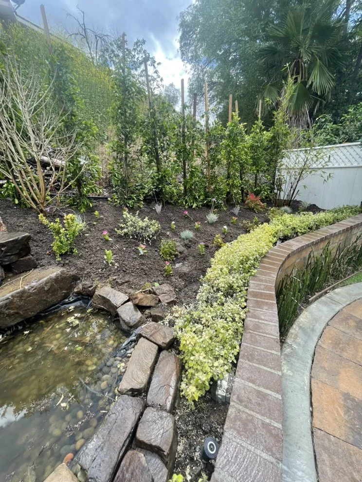 Affordable landscape installation for homes in San Fernando Valley, CA by A&J Gardening Services