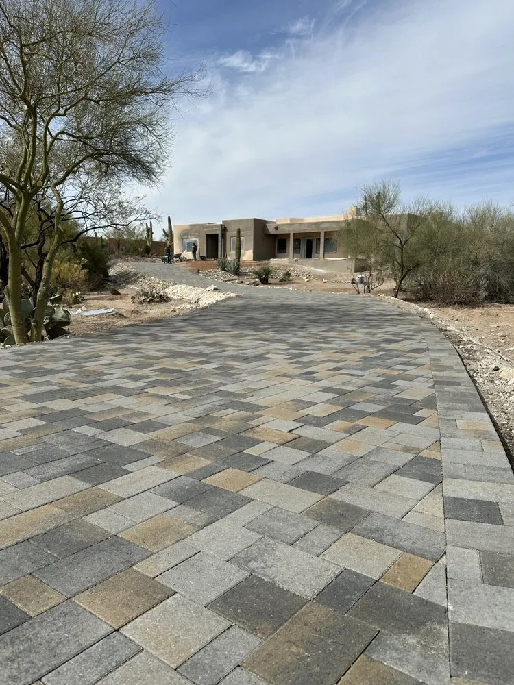 Professional yard maintenance in Tucson, AZ by A&J Hardscapes