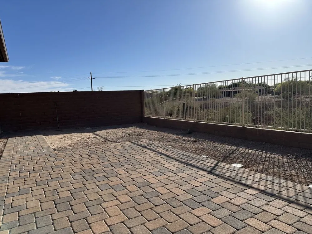 Reliable yard cleanup service for residential properties in Tucson, AZ by A&J Hardscapes