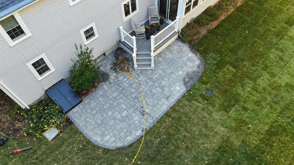 Local lawn mowing service in Plymouth, MA by AJ Land Construction