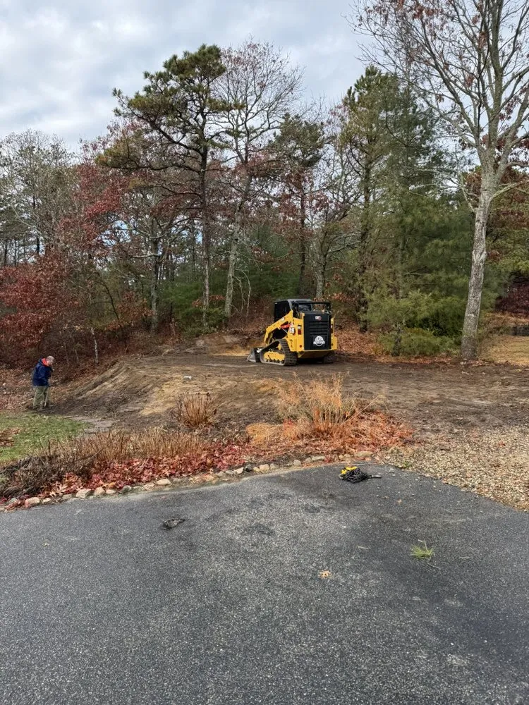 Custom lawn care service in Plymouth, MA by AJ Land Construction